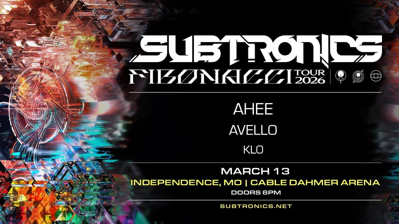 SUBTRONICS- Fibonacci Tour @ Cable Dahmer Arena, Kansas City, MO 3.13.26