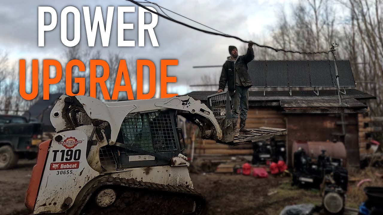 Life in Remote Alaska | Installing a Generator Before Winter