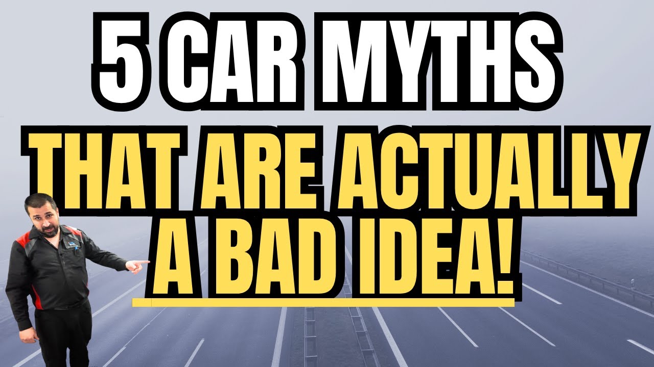 5 Car Myths That Are Actually a Bad Idea!