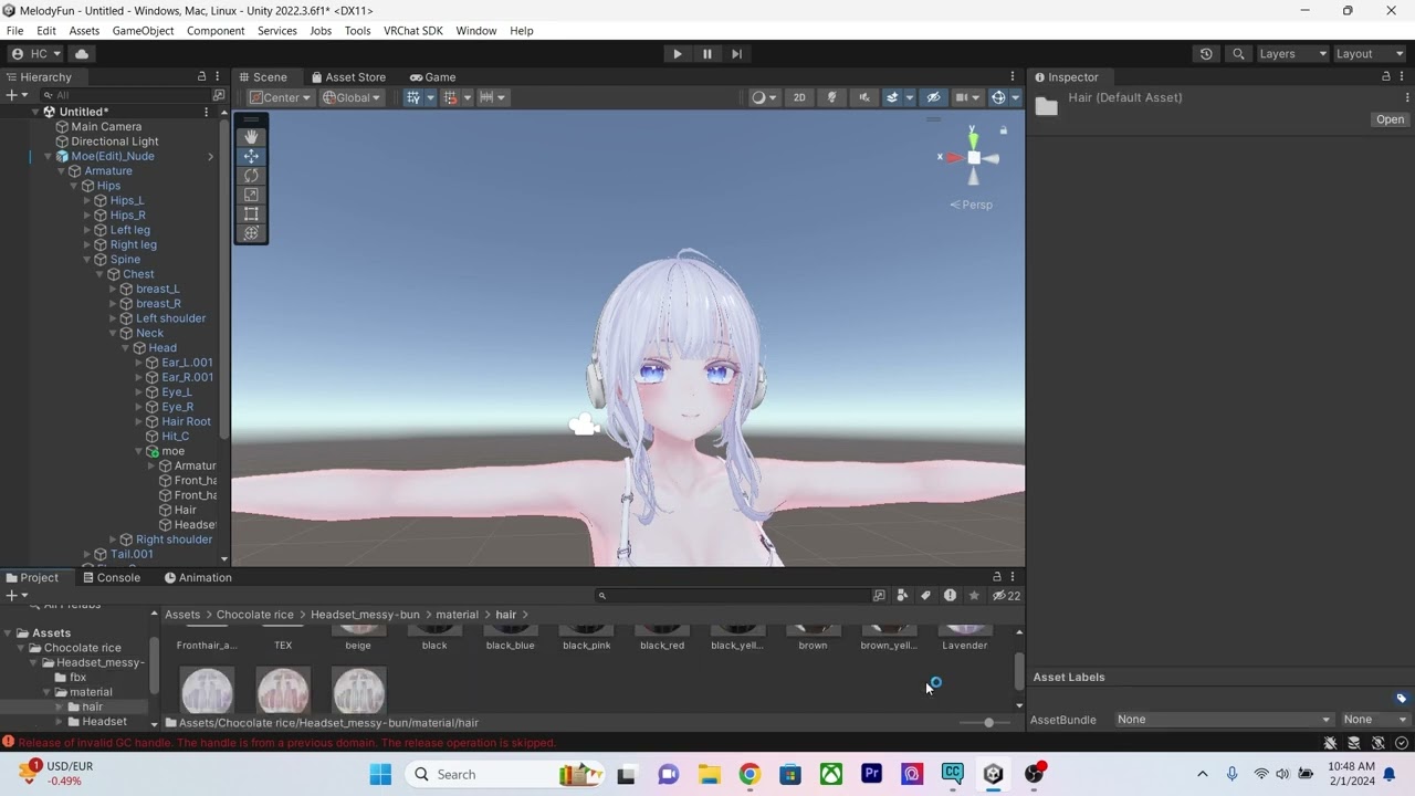 Vrchat How to Upload BOOTH Models + Outfits/Hair/Makeup