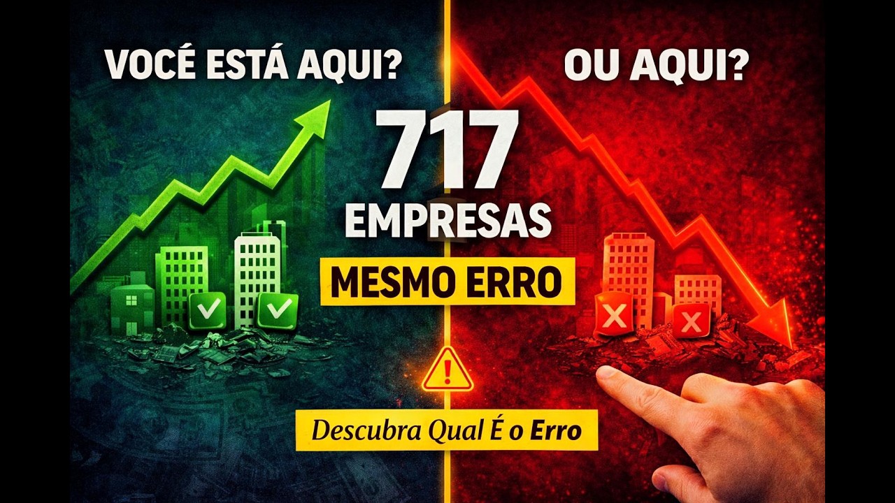 Empresas de BILHÕES Quebraram por Isso (Nenhum Gestor Viu Vindo)