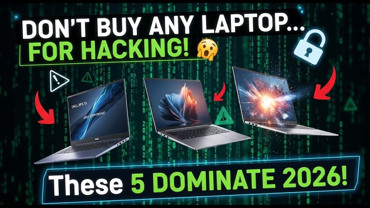 Top 5 Best Laptop for Hacking (2026) | Ethical Hacking & Cyber Security