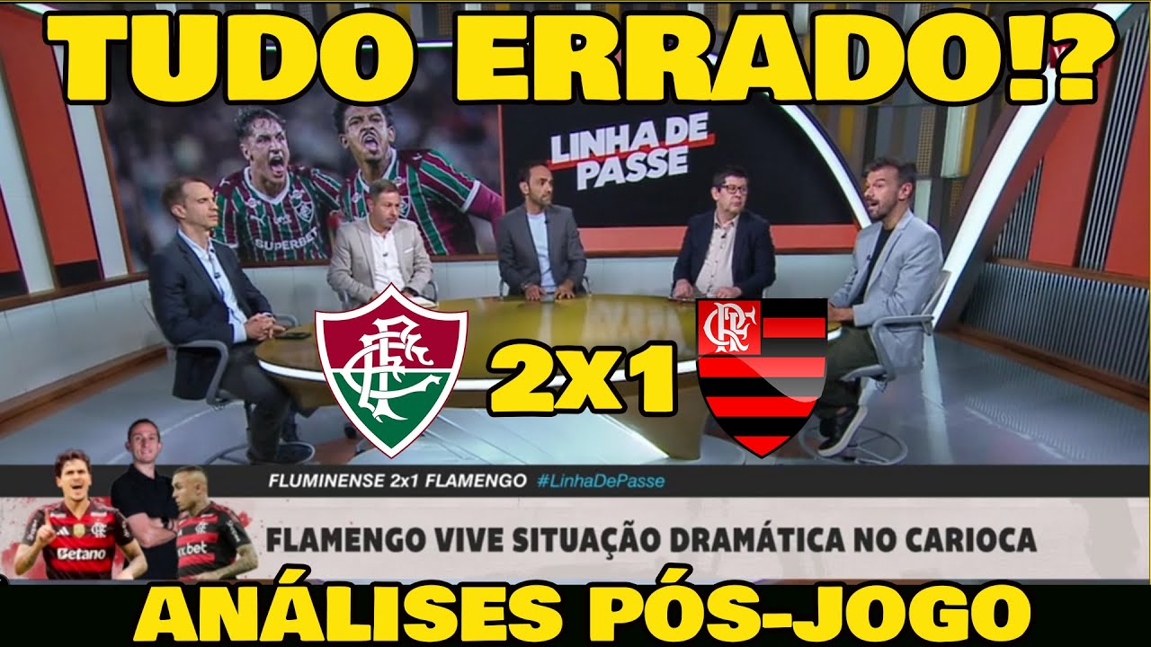 OLHA O QUE A IMPRENSA FALOU DE... FLUMINENSE 2x1 FLAMENGO - MENGÃO SE COMPLICOU!