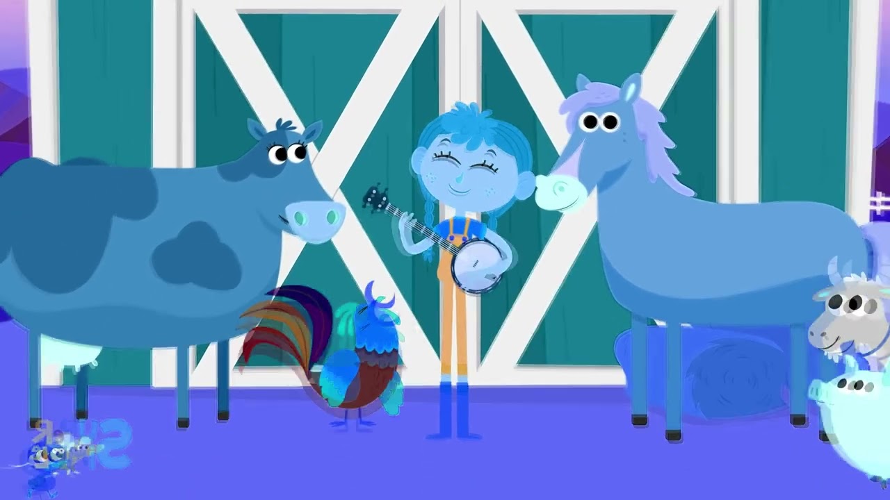Super Simple Songs The Animals On The Farm Intro Logo Sponsored By Klasky Csupo 2001 Effects