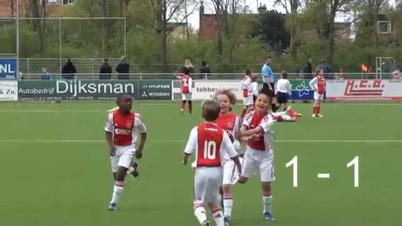 Ajax F2 op SV Hillegom Jeugdtoernooi 2014