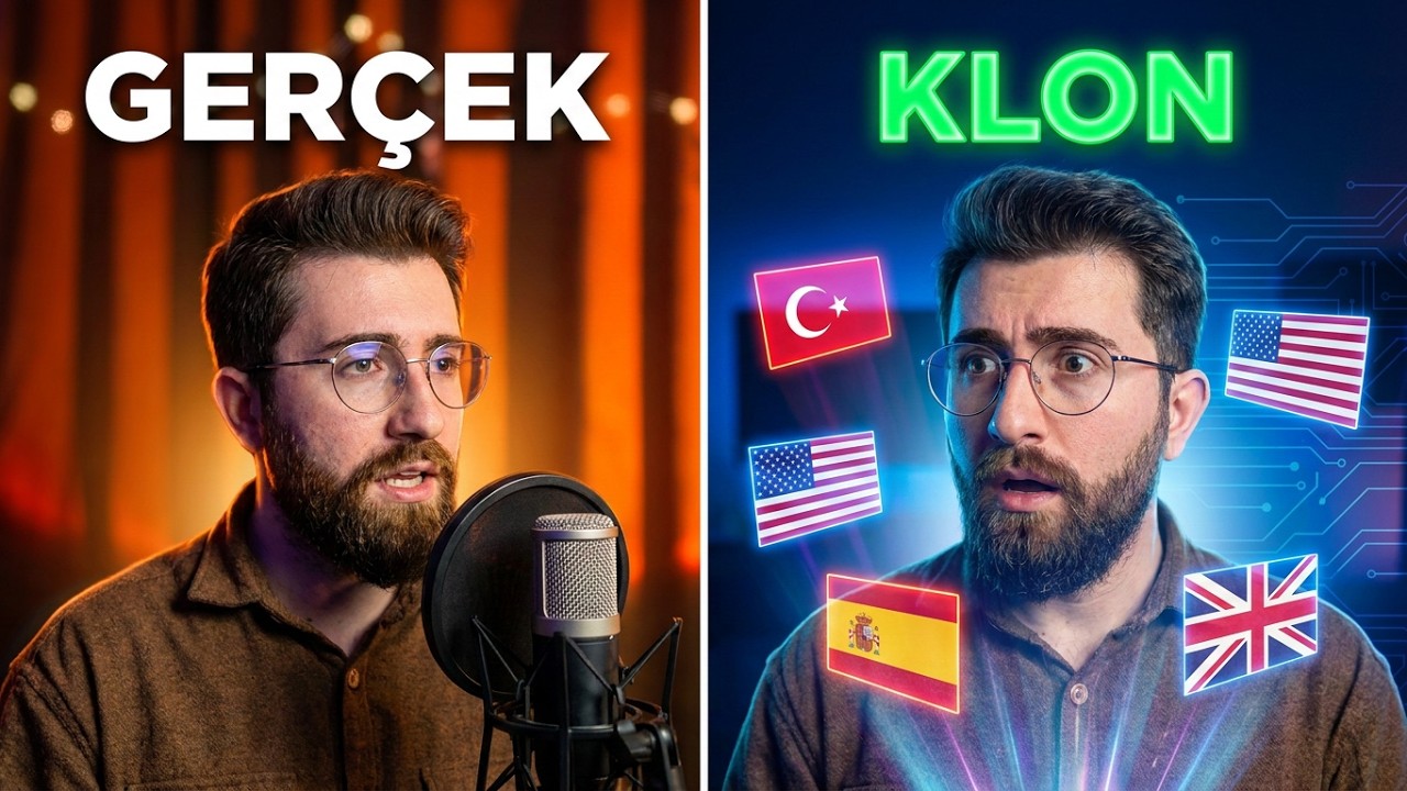 Kendi Sesini Yapay Zeka ile Klonla! 🎙️ ElevenLabs Ses Klonlama (Adım Adım)
