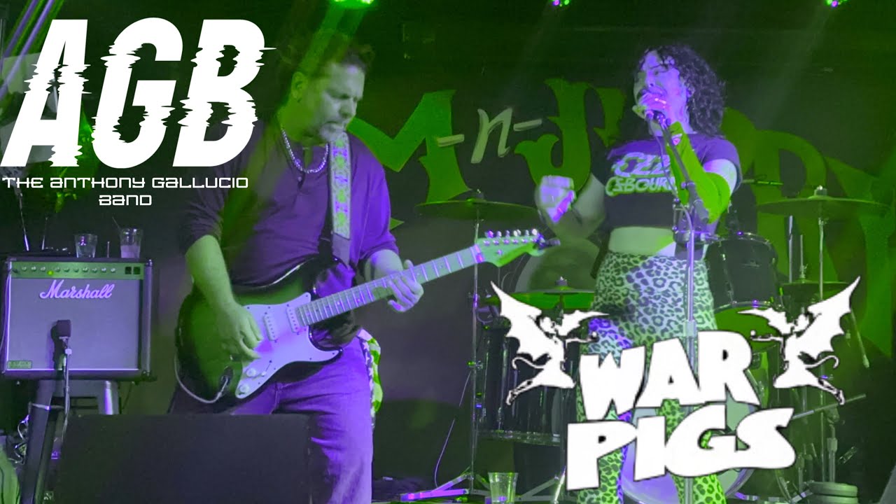 Clip: War Pigs- Deej Roisin & the Anthony Gallucio Band