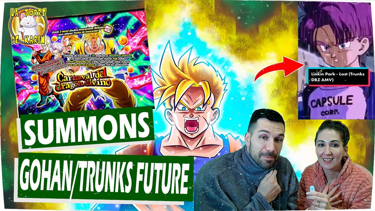 SUMMONS GOHAN TRUNKS KID FUTURE LINKIN PARK AMV