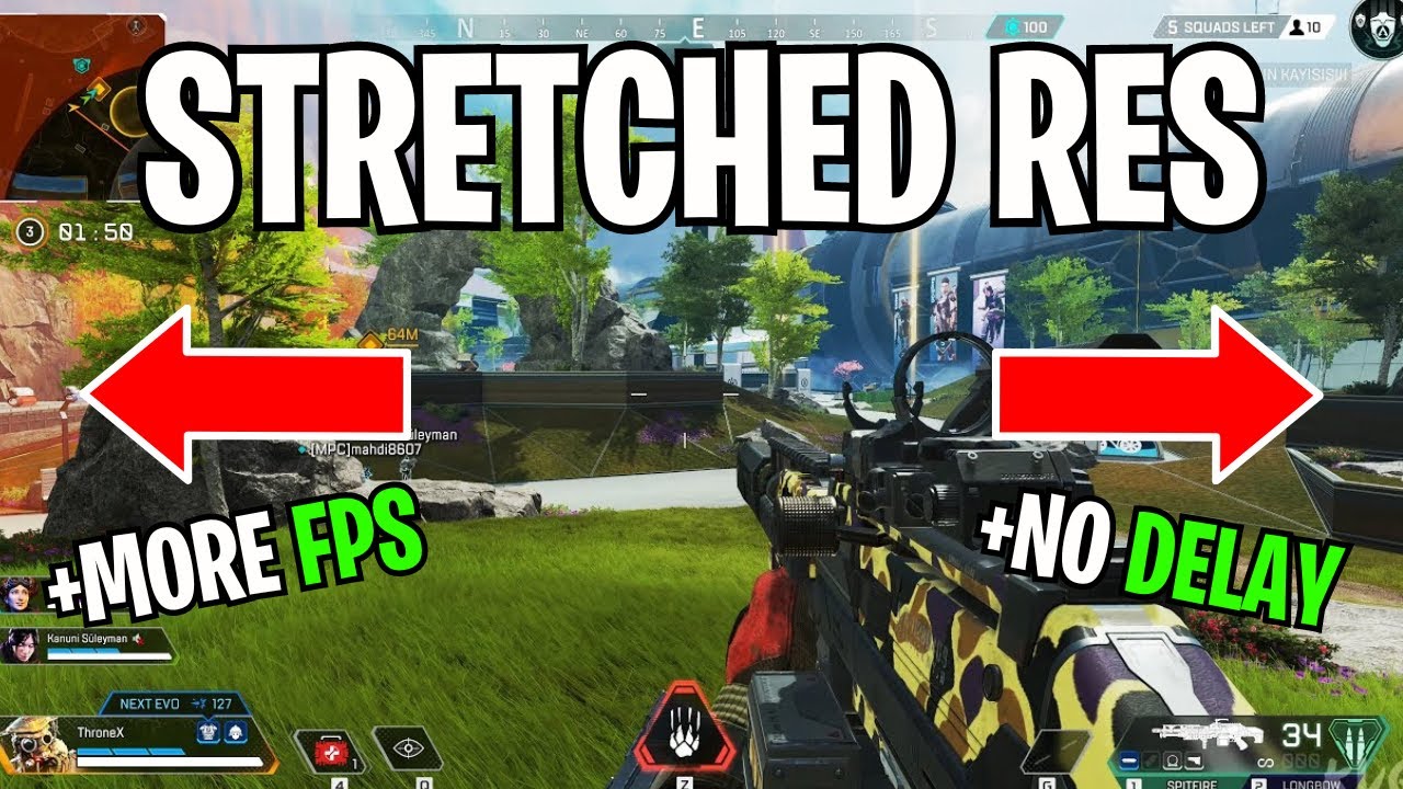 How To Get Stretched Resolution In Apex Legends Season 22! - NO BLACK BARS (WORKING 2024)
