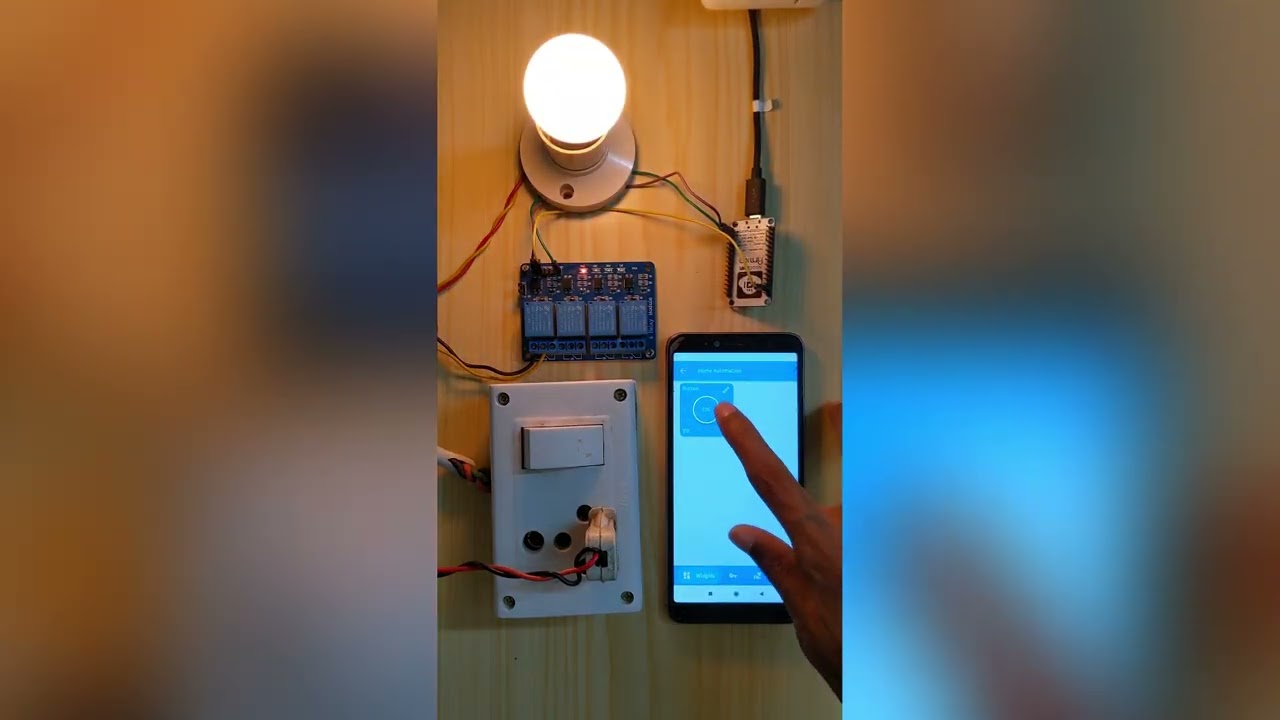 ThingsLinker output for Relay using ThingsLinker Button