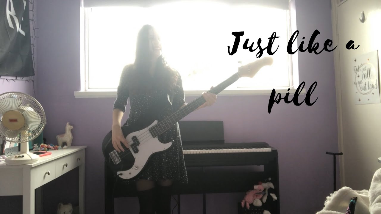 P!nk just like a pill bass cover