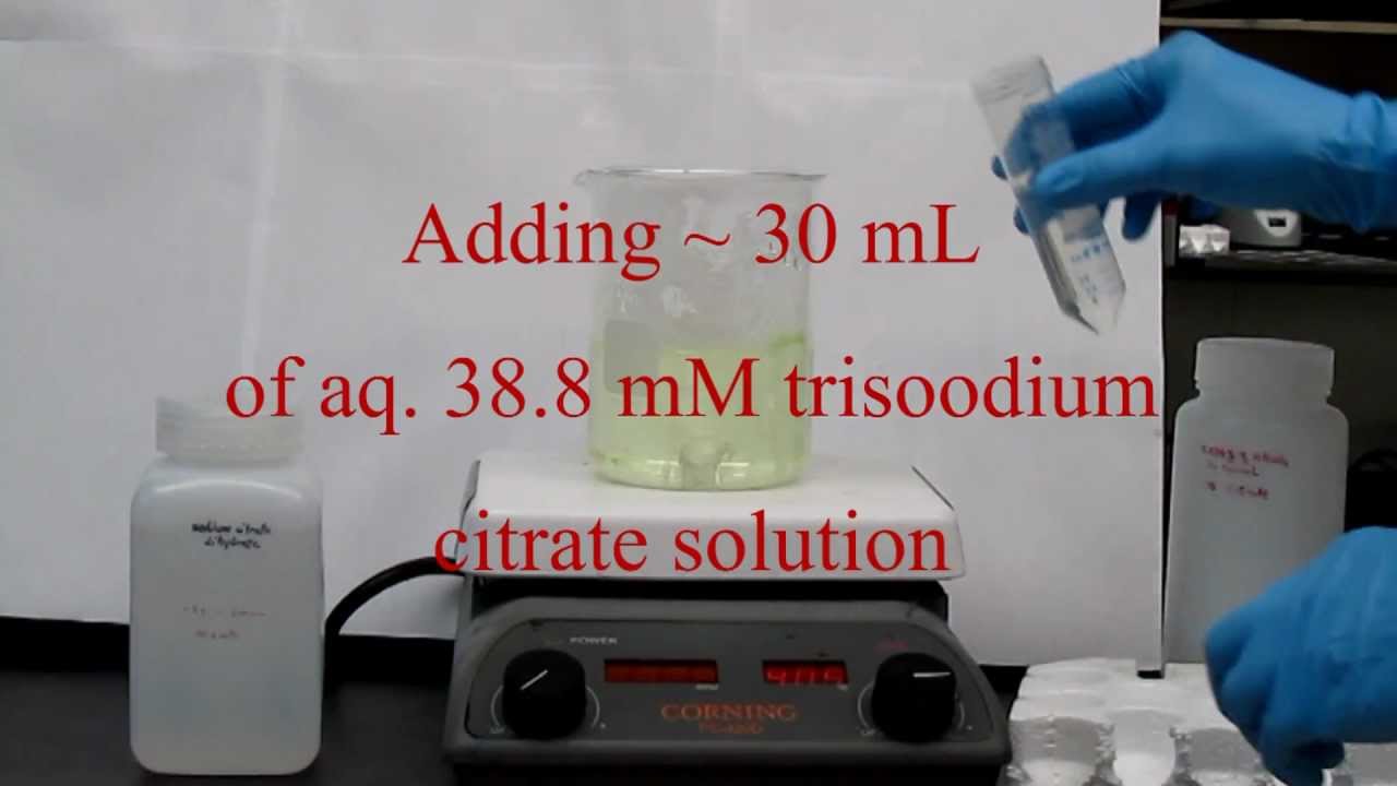 How to Synthesize Gold Nanoparticles in Aqueous Phase