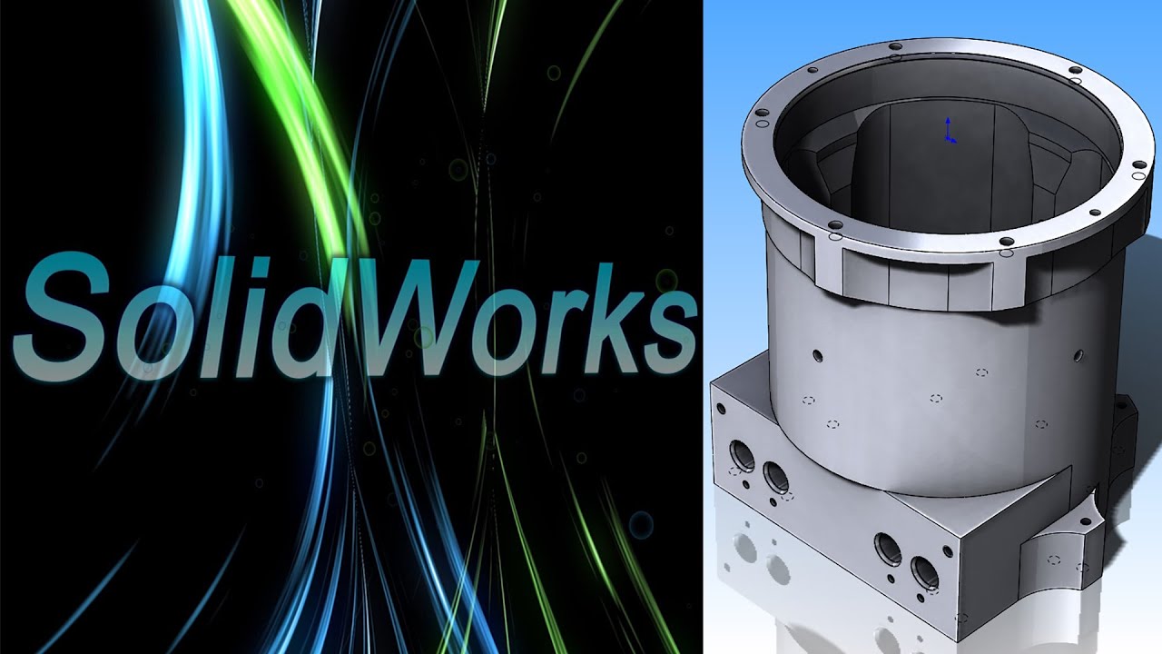 SolidWorks. Корпус. Модель по чертежу от подписчика (Урок 6) / Уроки SolidWorks