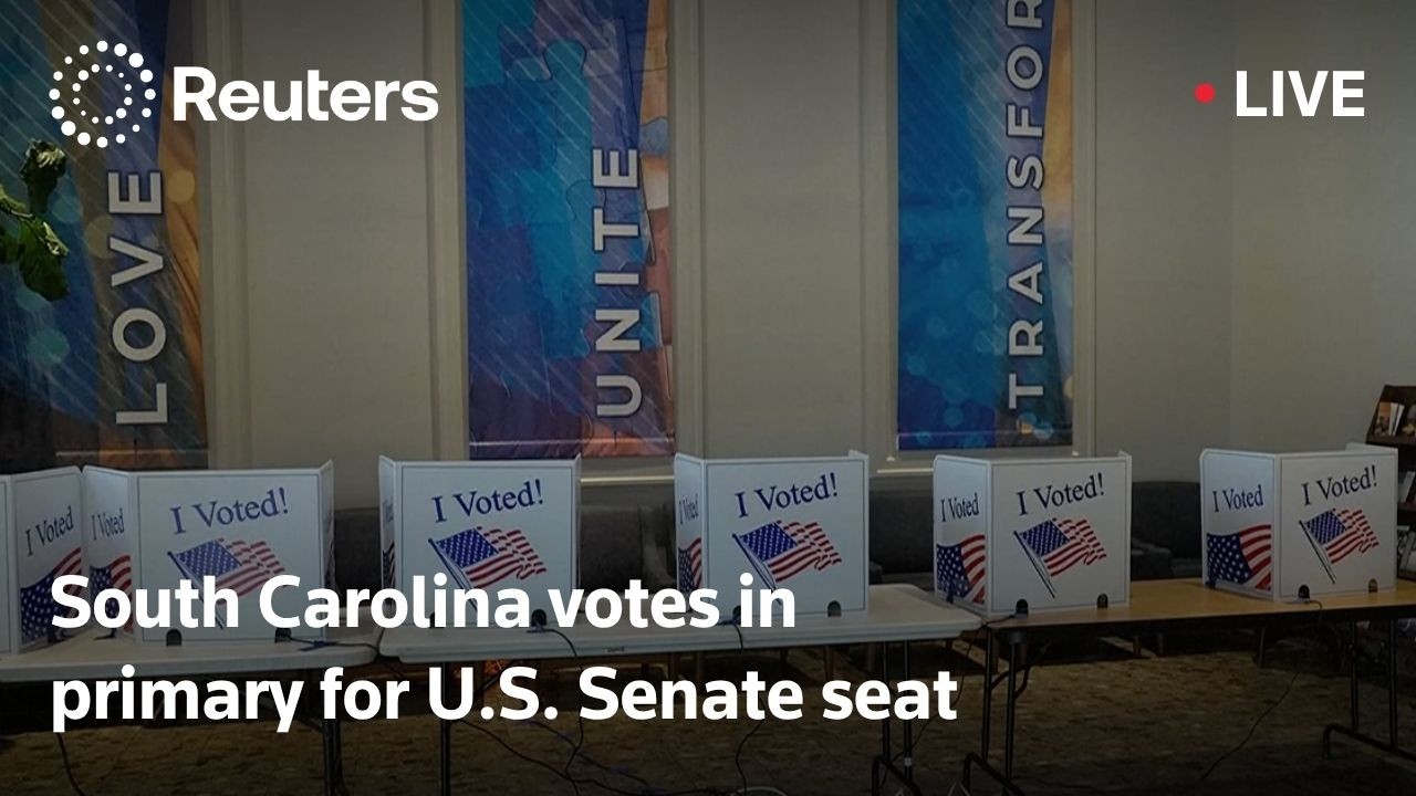 LIVE: South Carolina votes in primary for U.S. Senate seat