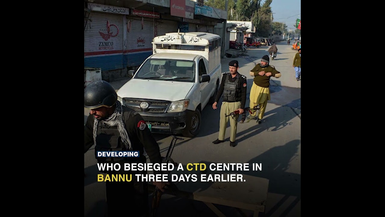 Day 3: Security Forces Launch Operation At Bannu CTD Centre To Rescue Hostages | Developing