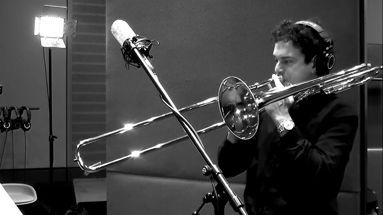 Fusion Jazz Trombone solo