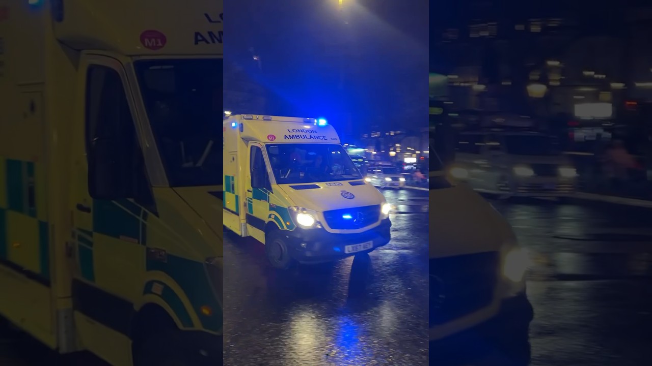 🚨 UK Ambulance sirens in London