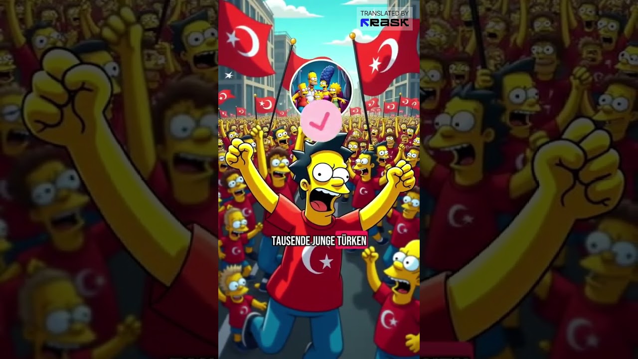 Simpsons g&ouml;sterdi T&uuml;rkiye İsraili yok edecek izleyin #shortvideo #t&uuml;rkiye #Simpsons #shortsvideo