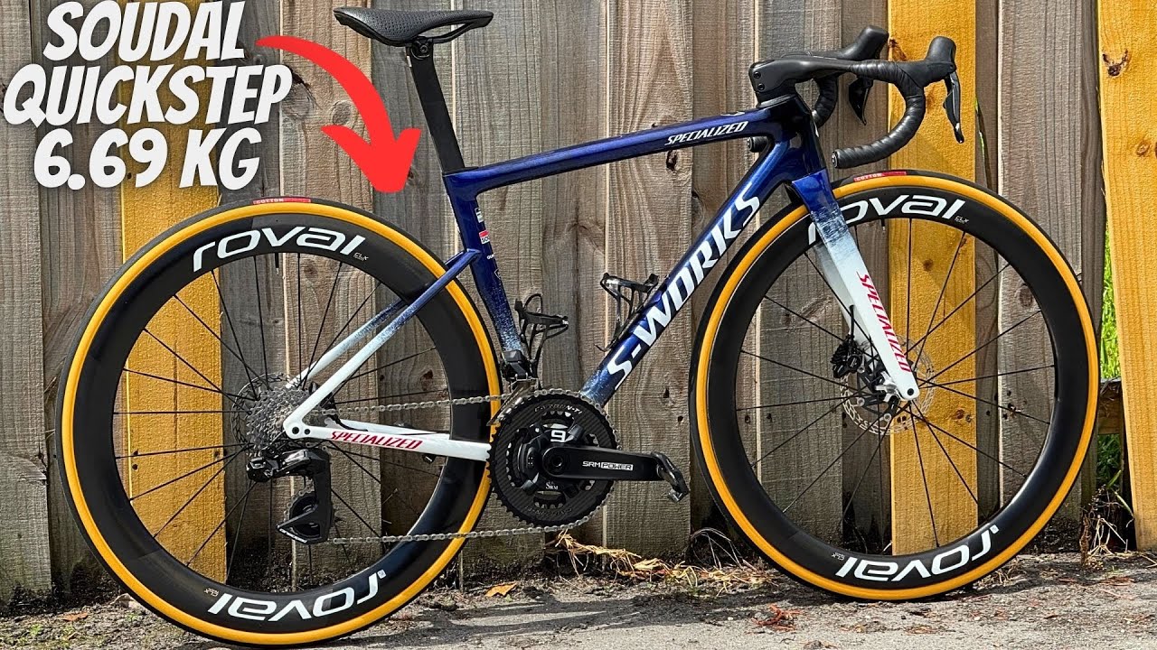 The BEST Specialized Tarmac SL8 I have ever built *Soudal Quickstep edition*