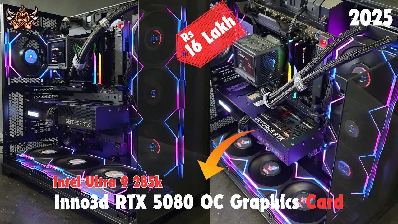 A 2300 OMR PC Build | RTX 5080 | Intel Ultra 9 285k CPU | Asus Z890 Maximus Extreme Mobo | #2