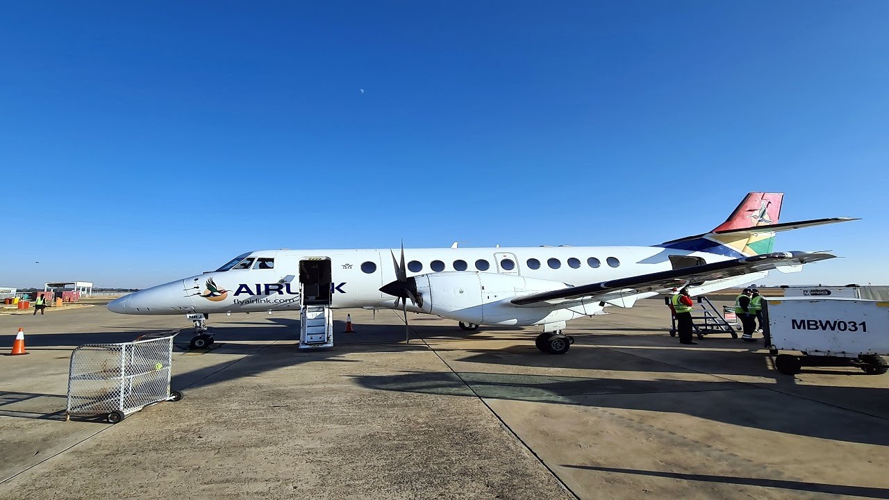 Airlink Jetstream 41 Johannesburg Flying To Bloemfontein South Africa 