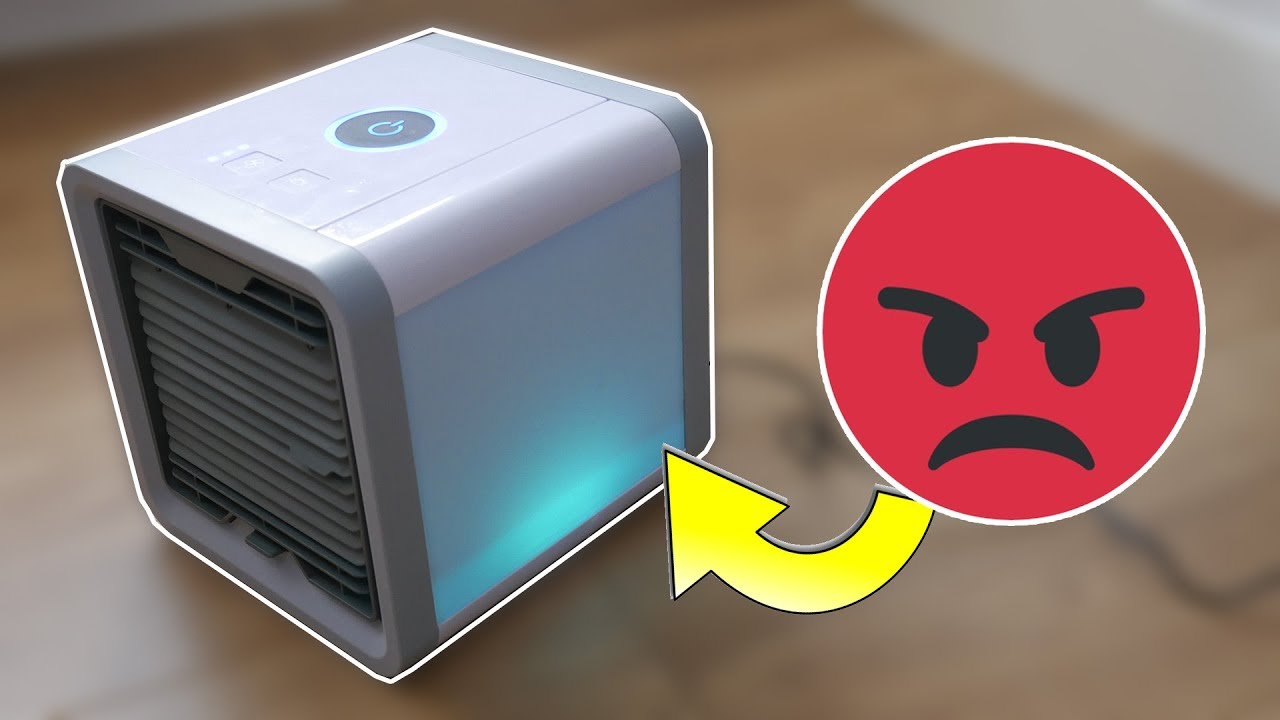 ¡No nos engañéis! Esto se anuncia como un aire acondicionado portable, pequeño y de bajo consumo