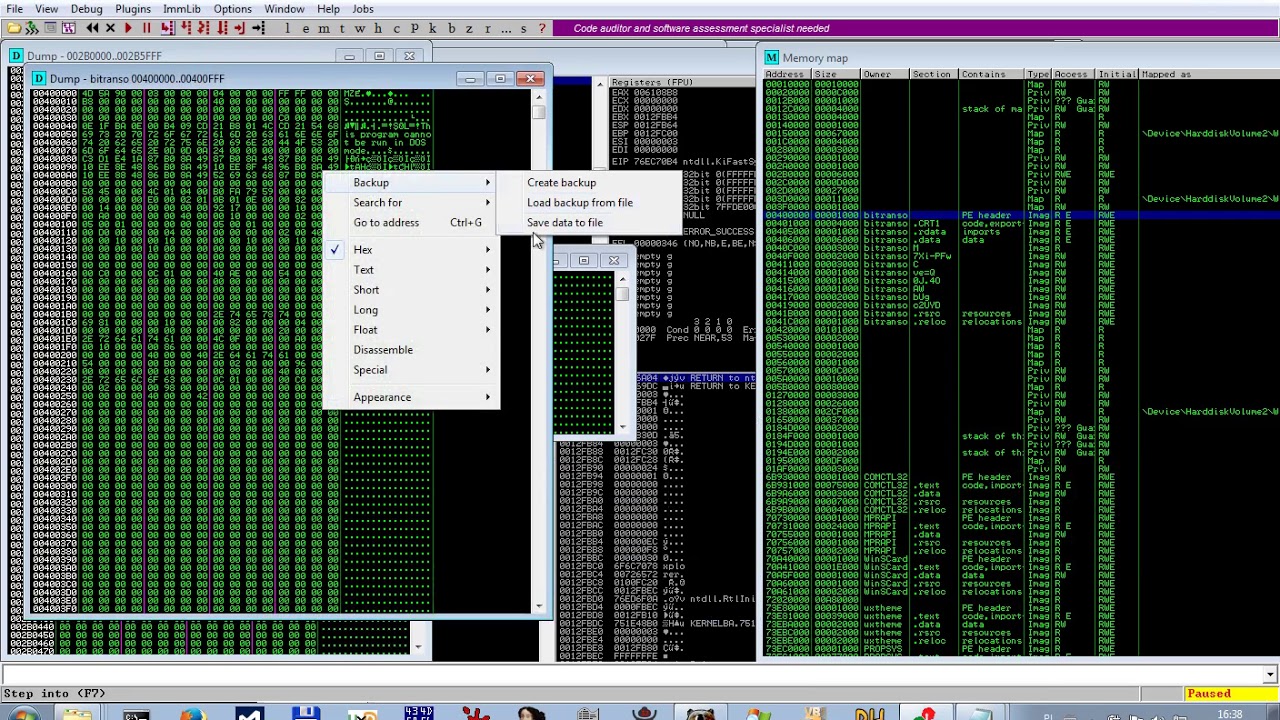 Unpacking BitPaymer ransomware