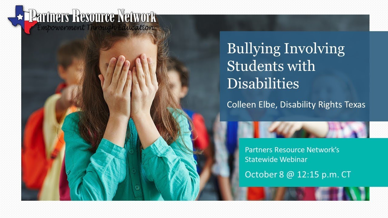 Bullying Involving Students with Disabilities