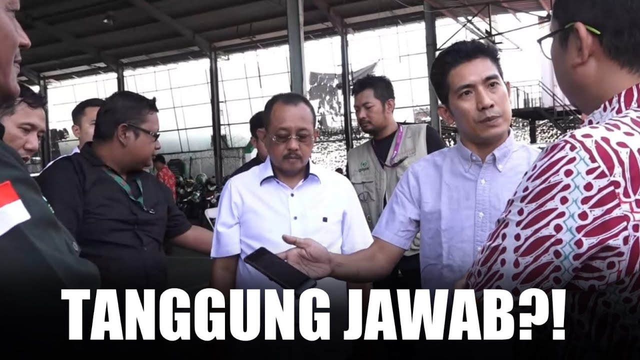 Sidak konflik ojek online yang menabrak warga....