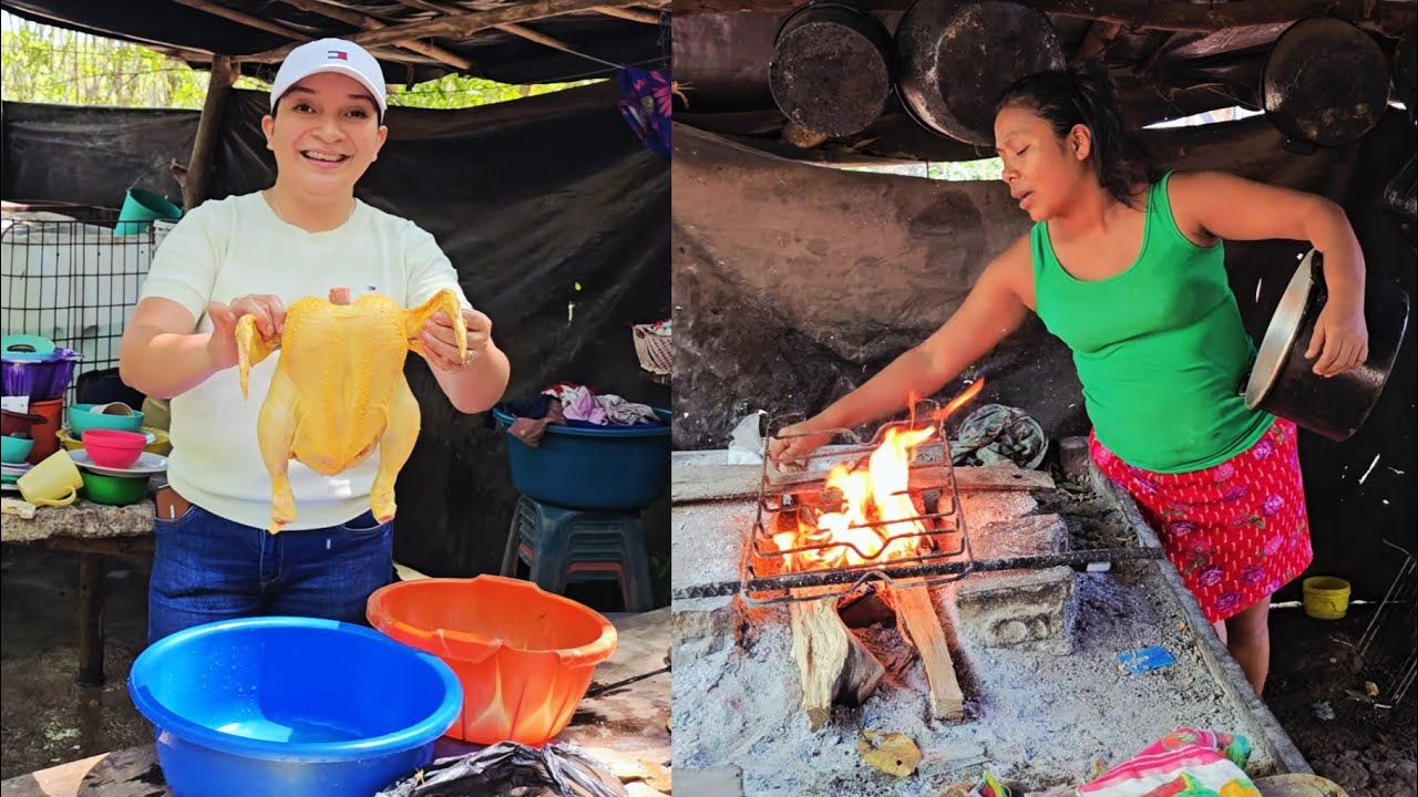 Mi Esposa Cocinando Almuerzon, ¡Que Rico!