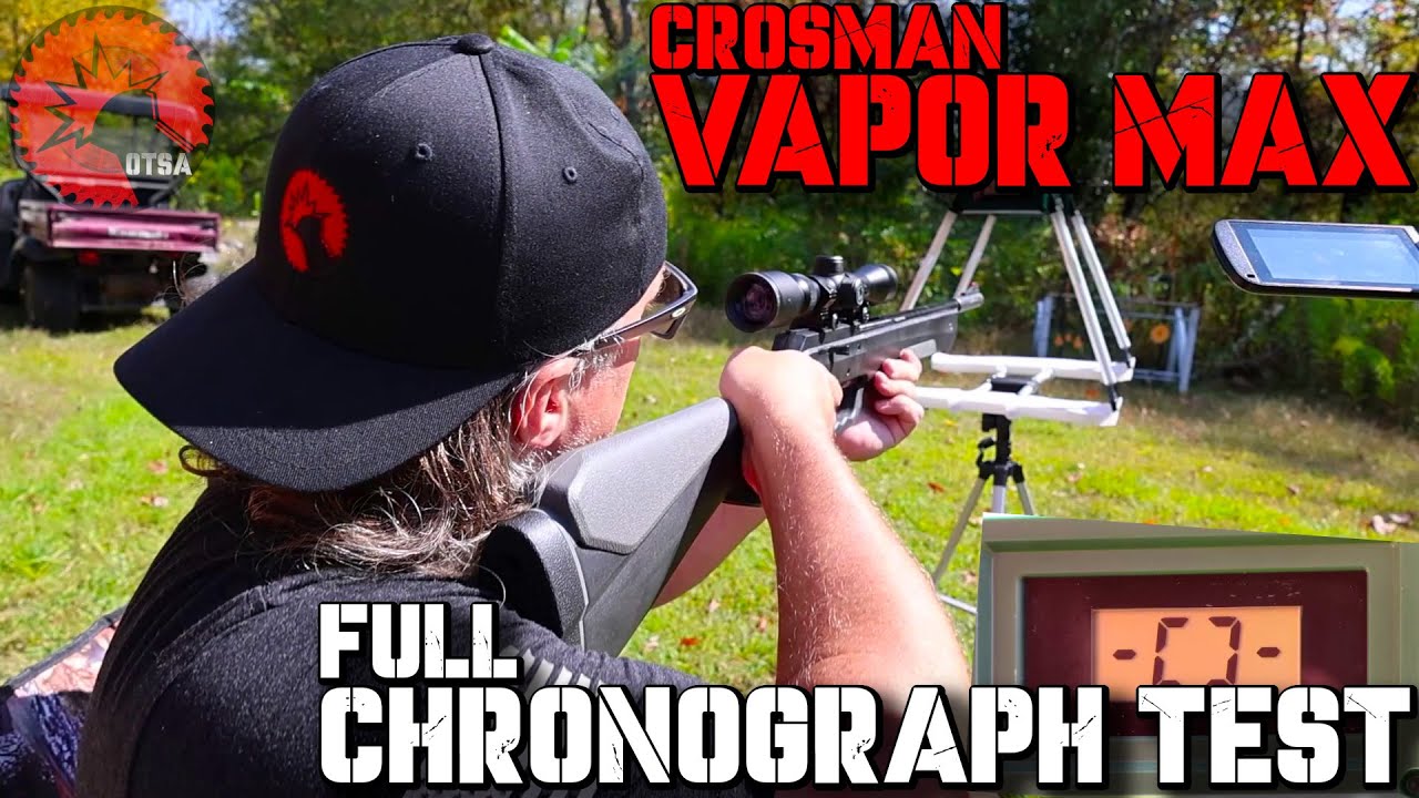 Crosman Vapor Max - Full Chronograph Test