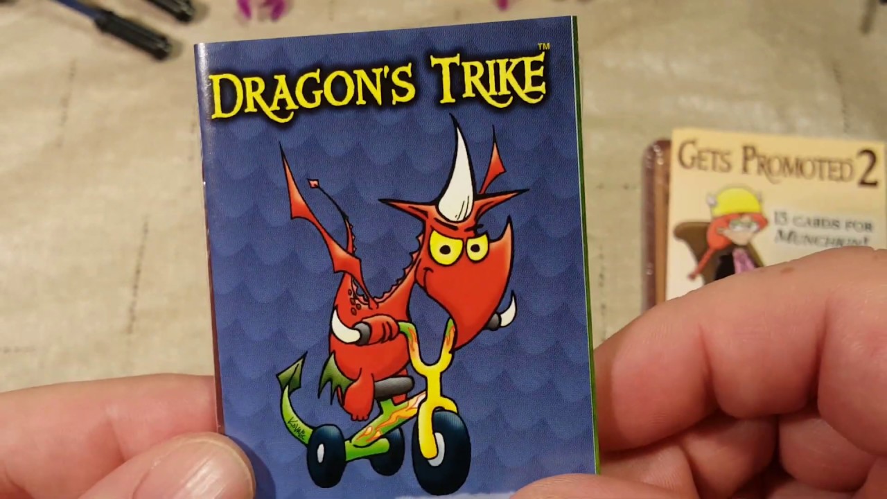 Munchkin Dragon's Trike and Get's Promoted 2