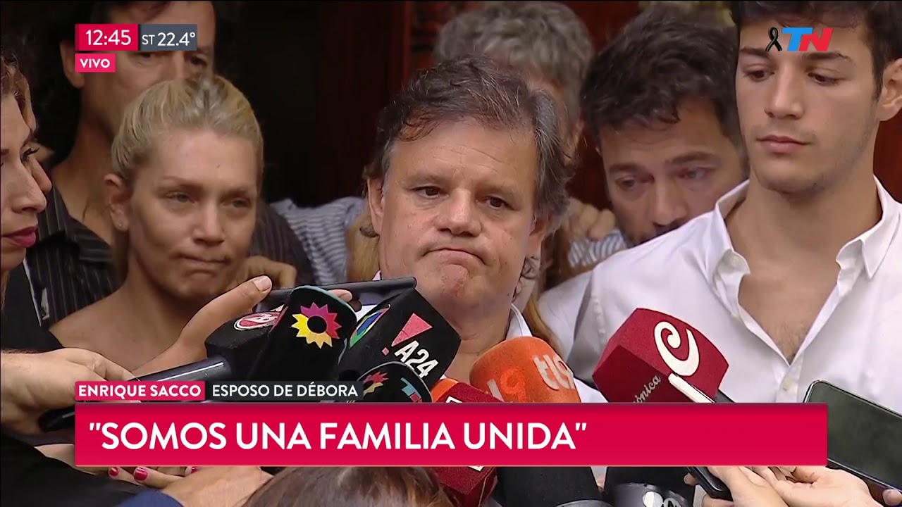 Enrique Sacco sobre la muerte de Débora Pérez Volpin: 