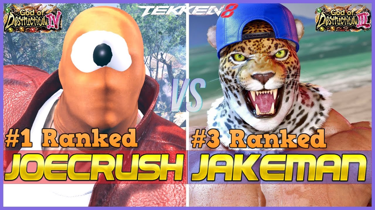 T8 ▰ JOE CRUSH (#1 Ranked Jack-8) Vs the JAKEMAN (#3 Ranked King) ▰ Tekken 8 High Level Gameplay