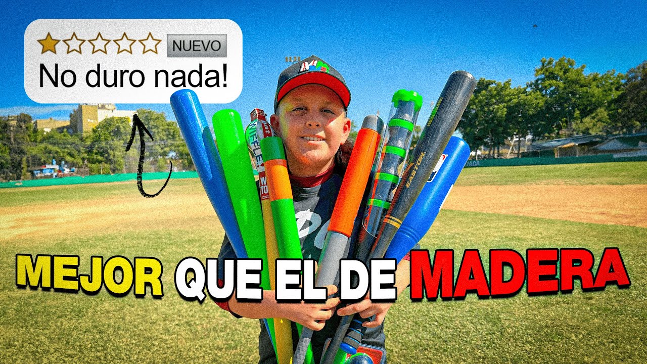 ¡PROBÉ TODOS los BATS de PLÁSTICO!