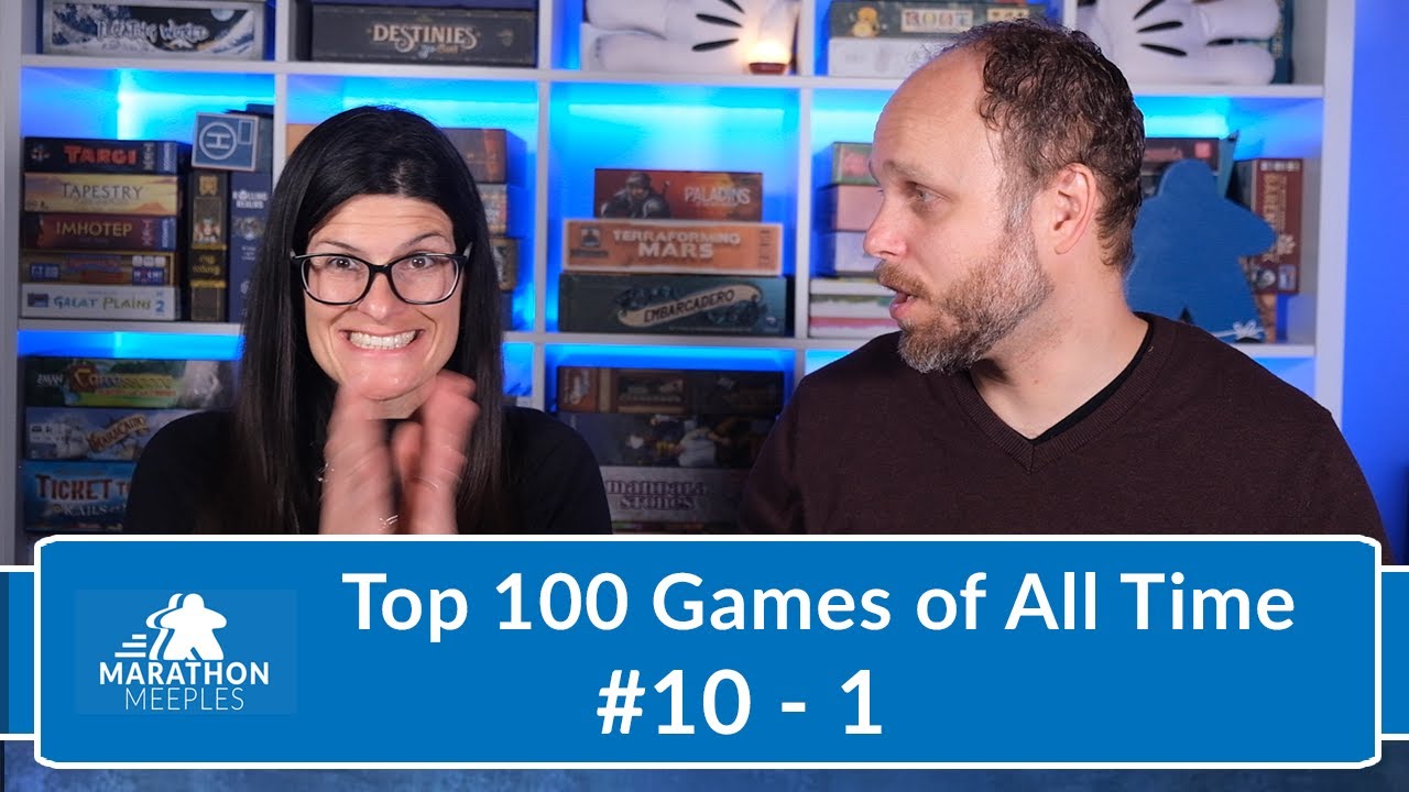 Top 100 Board Games of All Time - 10-1