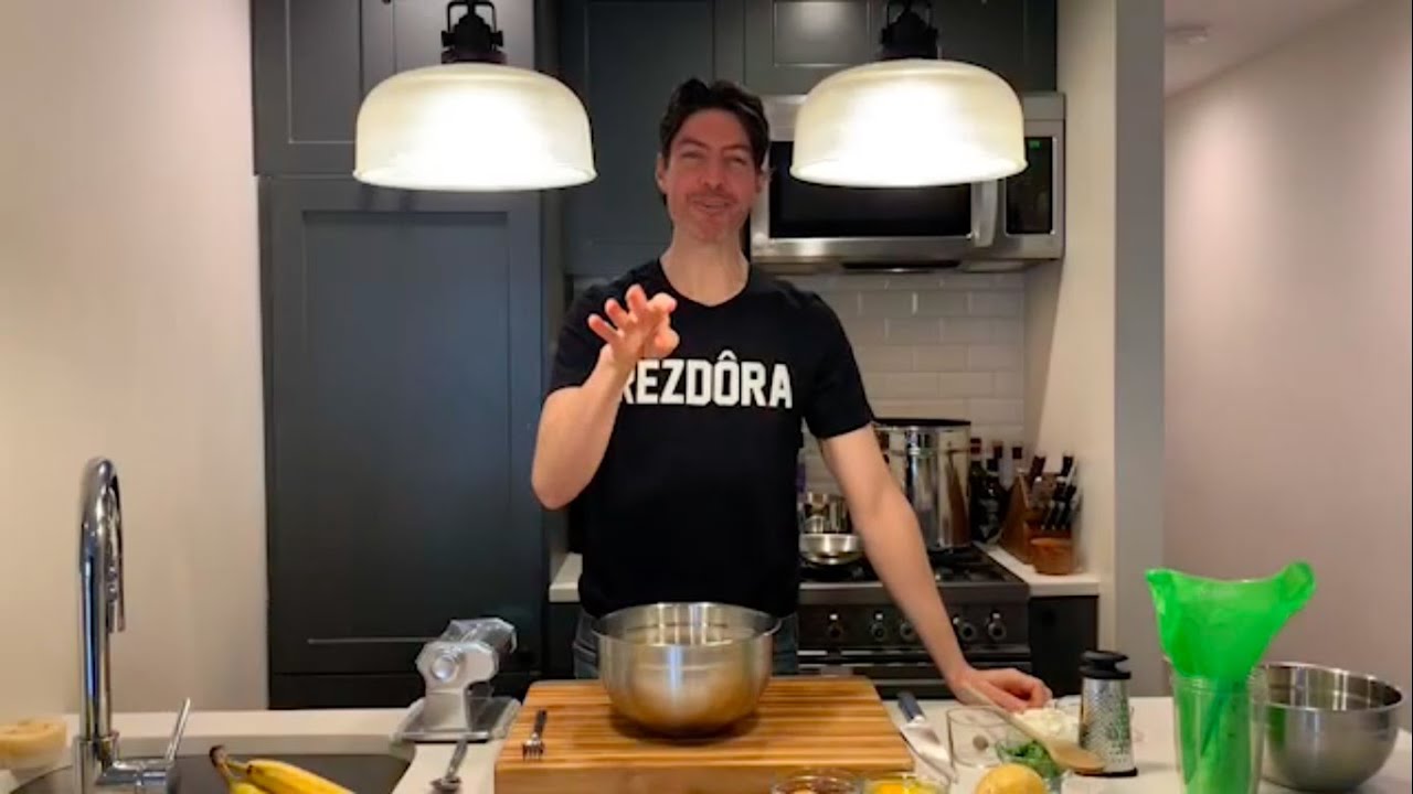 Stay at Home & #CookItalian. Chef Stefano Secchi