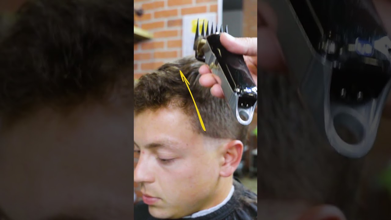 Как смешать боковые волосы с верхней частью