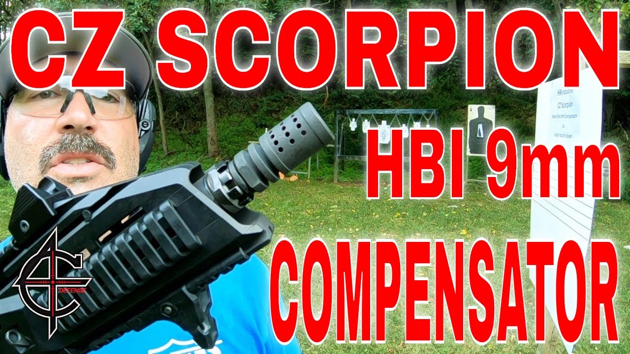 9MM Compensator | CZ Scorpion