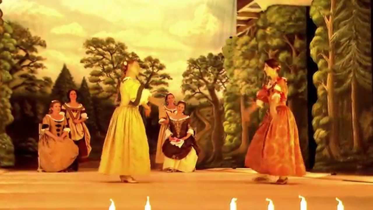 ALLA DANZA BAROQUE - baroque dances Bourrée & Sarabande á deux, Valtice 2015