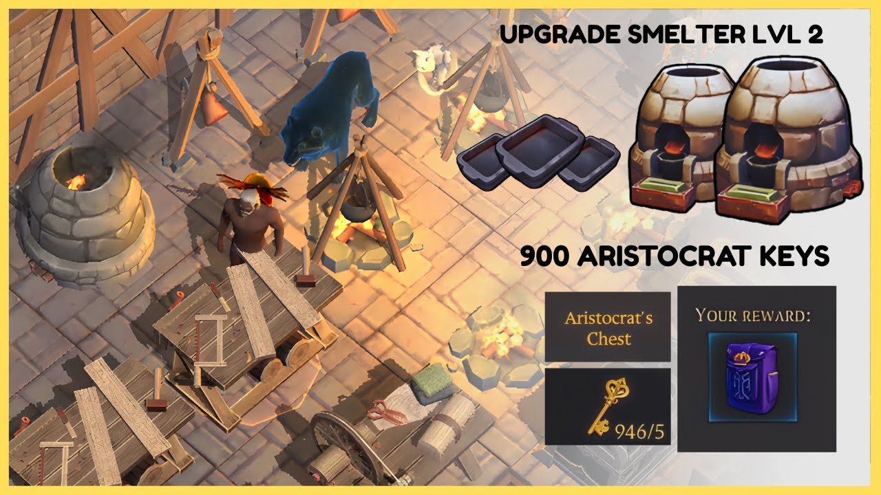 Smelter LVL 2 | Aristocrat Keys 900+ | Grim Soul |