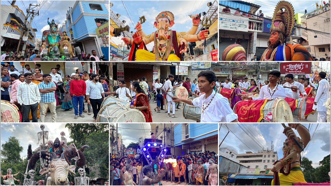 Bowenpally Pappu Patel Ganesh Nimajjanam 2024 | Hanuman Sena Mandal Ganesh Nimajjanam