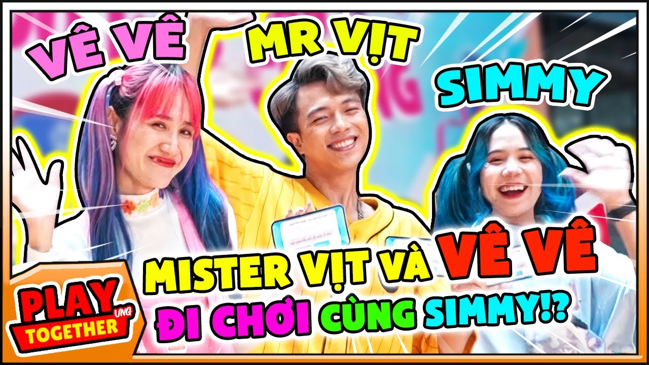 Mr Vịt Đi Chơi cùng VÊ VÊ và Mèo Simmy ??? Chơi Play Together Ngoài Đời Thật