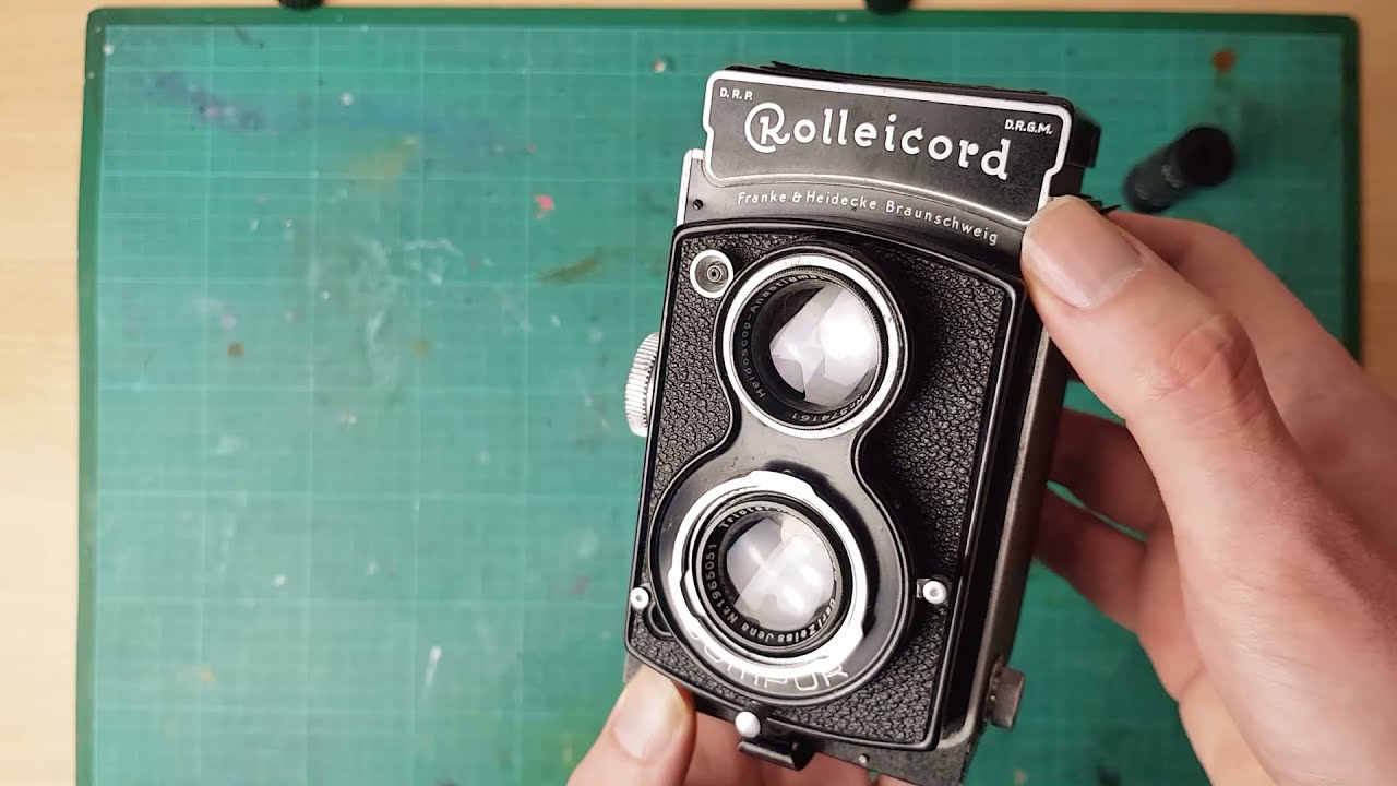 Rolleicord IIa (Model 2) - Film einlegen und entladen