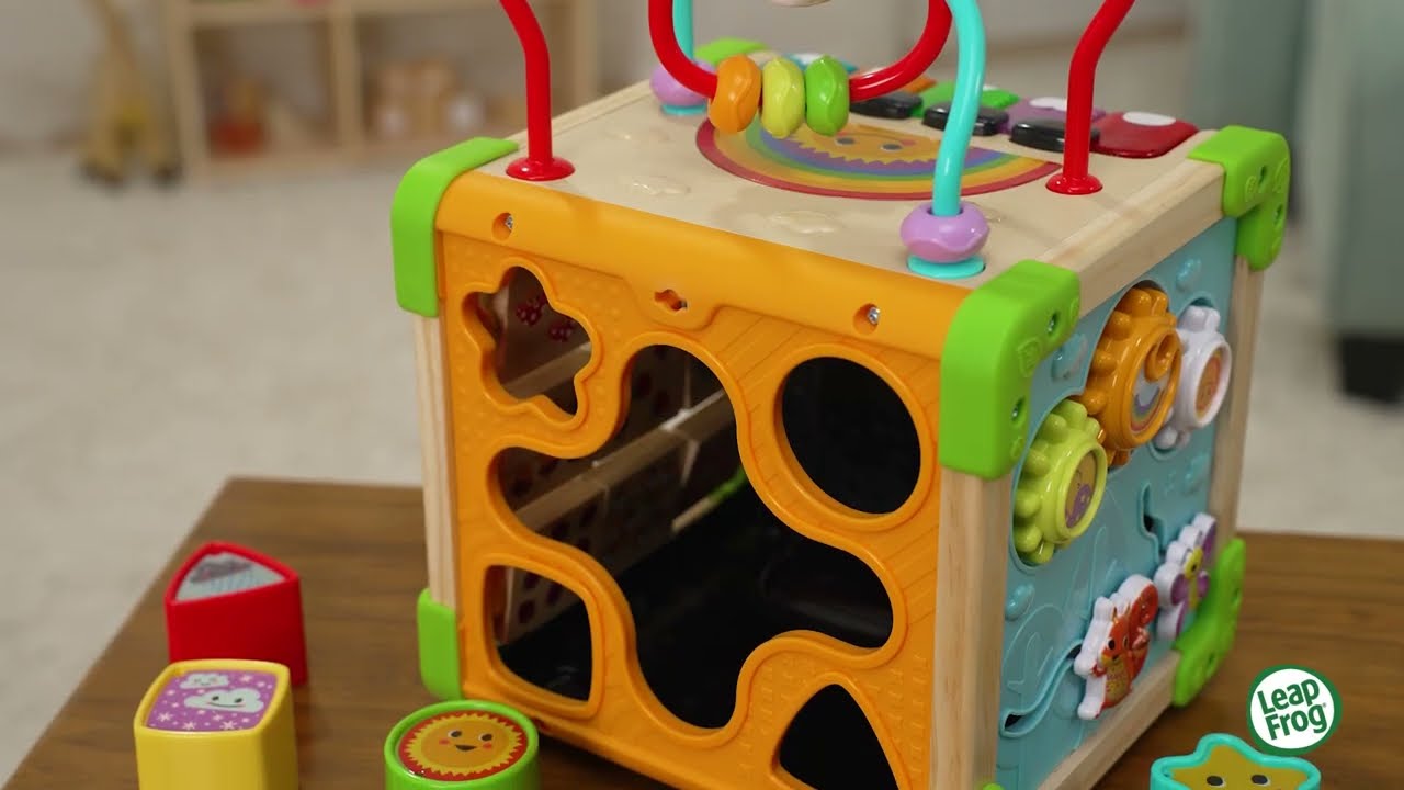 Touch & Learn Wooden Activity Cube | Demo Video | LeapFrog®