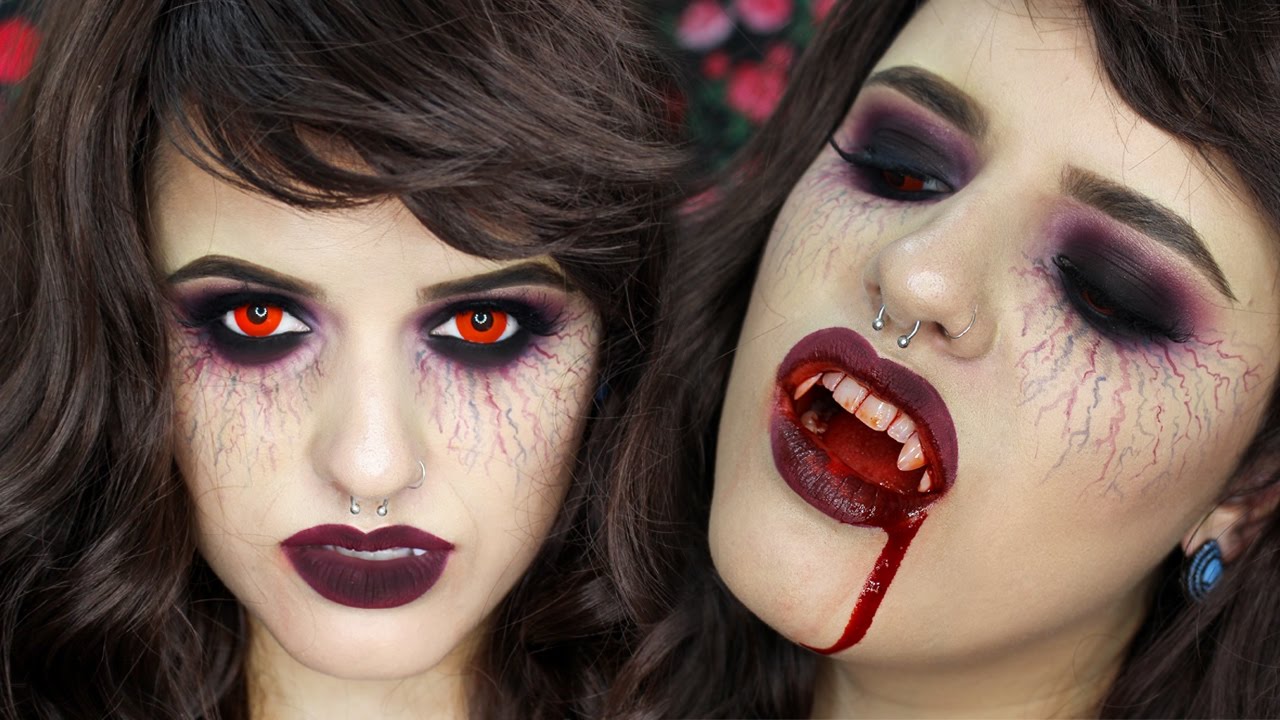 Maquiagem Vampiro - Vampire MakeUp - Halloween 2016 | LoChurchMakeUp