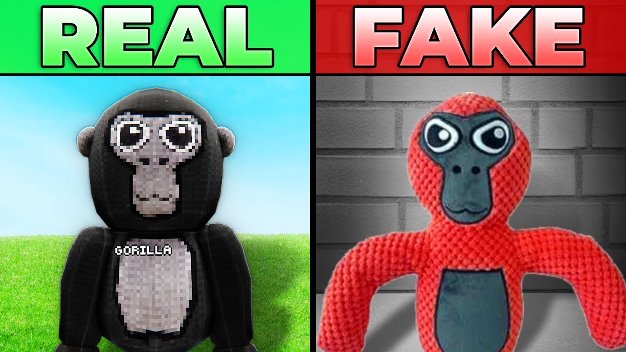 I Tested FAKE Gorilla Tag Merch…