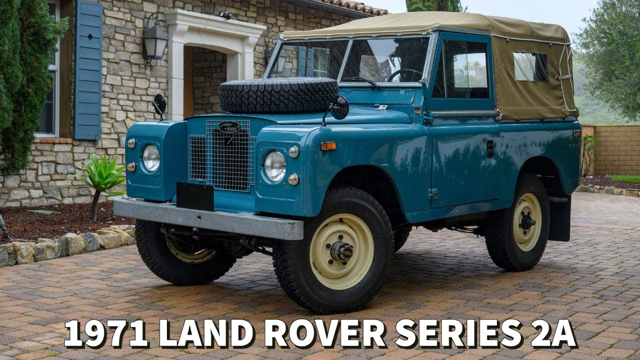 The Ultimate Adventure Vehicle 1971 Land Rover Series 2A for Sale