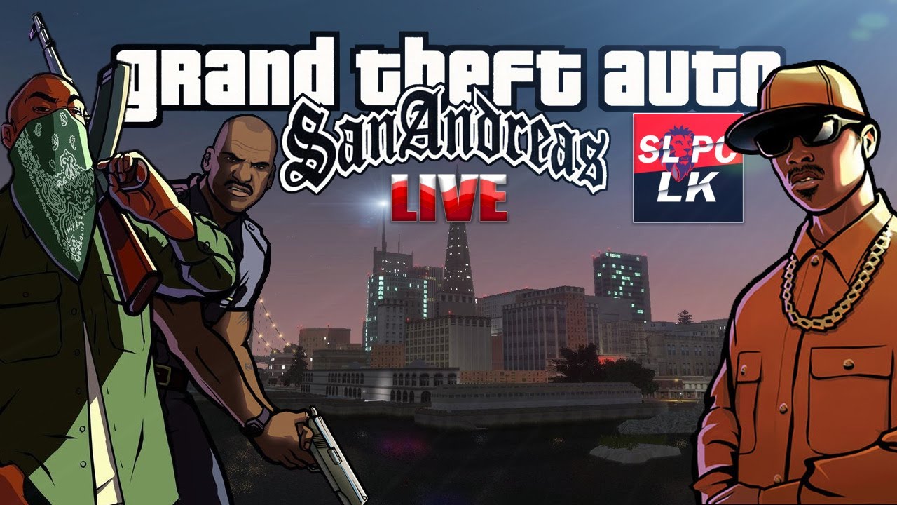 Gta San Andreas (Graphics Mod)  Live sinhala - නරක මිතුරන් හා සතුරන්
