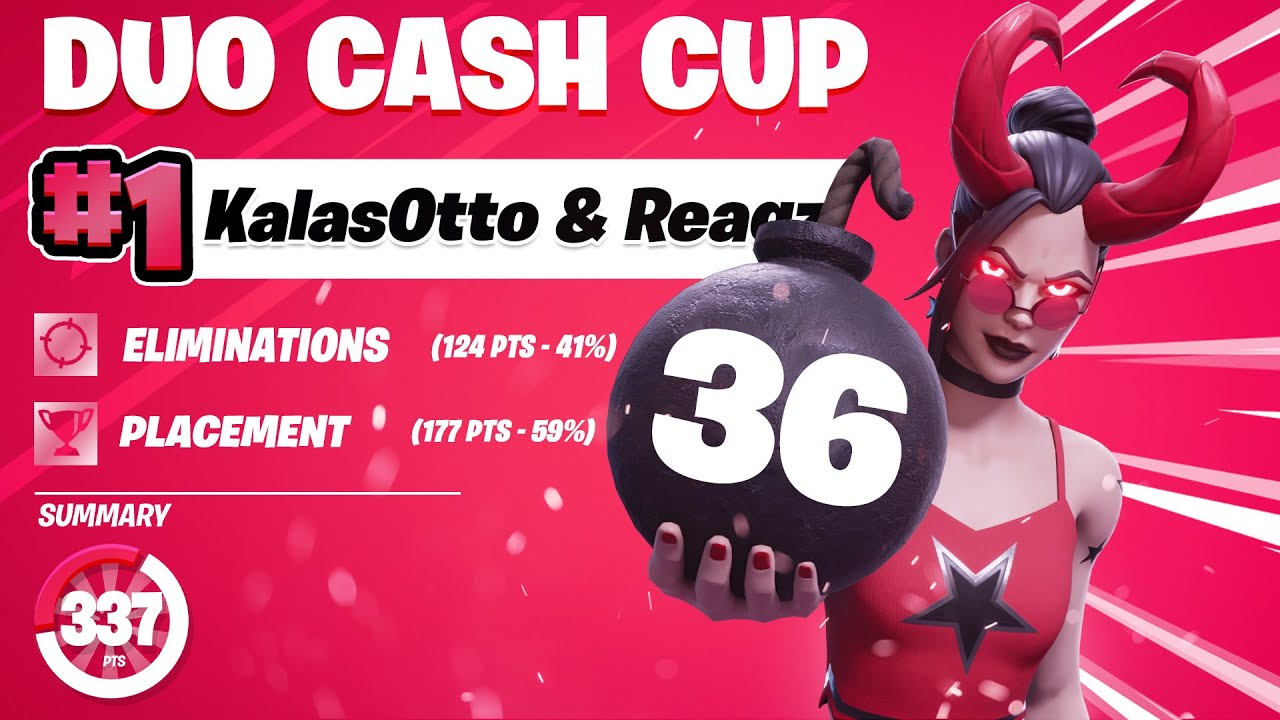 💣HOW WE DROPPED 36 KILLS IN DUO CASH CUP💣 |  KalasOtto